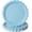 Blue, variant on 50Pcs 7in Scalloped Disposable Paper Plates Dessert Cake Party Plates for Wedding,Bridal Shower Birthday Party Supplies (Green)