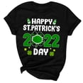 thumbnail image 1 of QIPOPIQ T-Shirts à Manches Courtes pour Femmes à Col en V T-Shirts de la Saint-Patrick T-Shirt Shamrock T-Shirt Vert T-Shirts de la Saint-Patrick T-Shirt Hauts Imprimés T-Shirts des Fêtes T-Shirts Graphiques Aubaines, 1 of 3