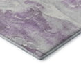 thumbnail image 3 of Addison Rugs Mayfield Premium Machine Washable Transitional Abstract Lavender Rectangle Rug, 5' X 7'6" Machine Washable Transitional Abstract Lavender Oversized Sherpa Throw Blanket, 3 of 7