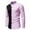 Purple, variant on Haoxianjian White T Shirts For Men Long Sleeve Shirts For Men Men Casual Fashion Patchwork Plaid Stand Collar Button Long Sleeve Shirt Blouse Men'S Dress Shirt Regular Fitted Solid