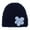 Navy, variant on Child Beanie Knitted Crochet Flower Cute Kawaii Windproof Coldproof Warm Outdoor Fall Winter Skull Cap Hot Pink