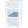 Sterilite 3 Drawer Unit, White (Available in Case of 2 or Single Unit)