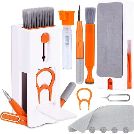 Ohhgo 11 in 1 Electronic Cleaning Kit, Multi Cleaner Tool Pen Brush for Keyboard Earphone Airpods Laptop Computer