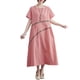 thumbnail image 1 of Vestido suelto de mujer con bolsillos Vestido de fiesta informal de manga corta CACAGOO Vestido, 1 of 7