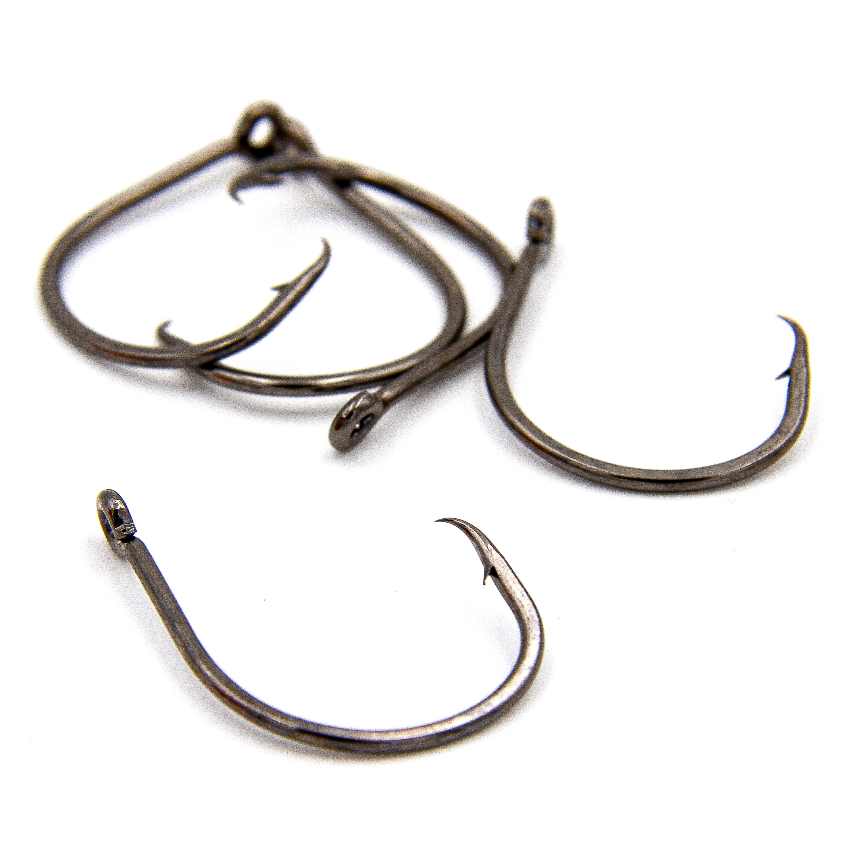 Ozark Trail Premium High Carbon Steel Circle Hooks, Size 5/0, 5-Count