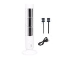 thumbnail image 2 of Portable Tower Fan, Usb Electric Fan Cooling Air Conditioning Purifier for Home Use Black, Portable Desk Fan with Light for Bedroom (White), 2 of 7