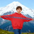 thumbnail image 5 of I Love You This Much Girls Hoodie Casual Long Sleeve Classic Hoodie Fashion Casual Oversized Girls Tops Size 4-5 Years, 5 of 5