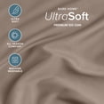 thumbnail image 3 of Bare Home Fitted Sheet - 24" Extra Deep Pocket - Premium 1800 Collection - Queen, Taupe, 3 of 7