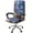 color01, variant on Stretch Printed Office Computer Chair Covers, Universal Desk Rotating Chair Slipcovers Removable Washable, Soft Fit Anti-Dust Spandex Protector Cover with Zipper