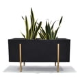thumbnail image 1 of Maceta Jardinera Negra Macetas Y Maceteros Moderna Minimalista Estilo moderno elegante y minimalista, 1 of 4