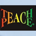 thumbnail image 2 of CafePress - Teach Peace Infant Bodysuit - Baby Light Bodysuit, Size Newborn - 24 Months, 2 of 4