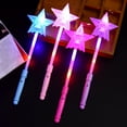 thumbnail image 2 of 8PCS Light Stick Cute Heart Star LED Light up Stick Glow Stick for Night Party, 2 of 8