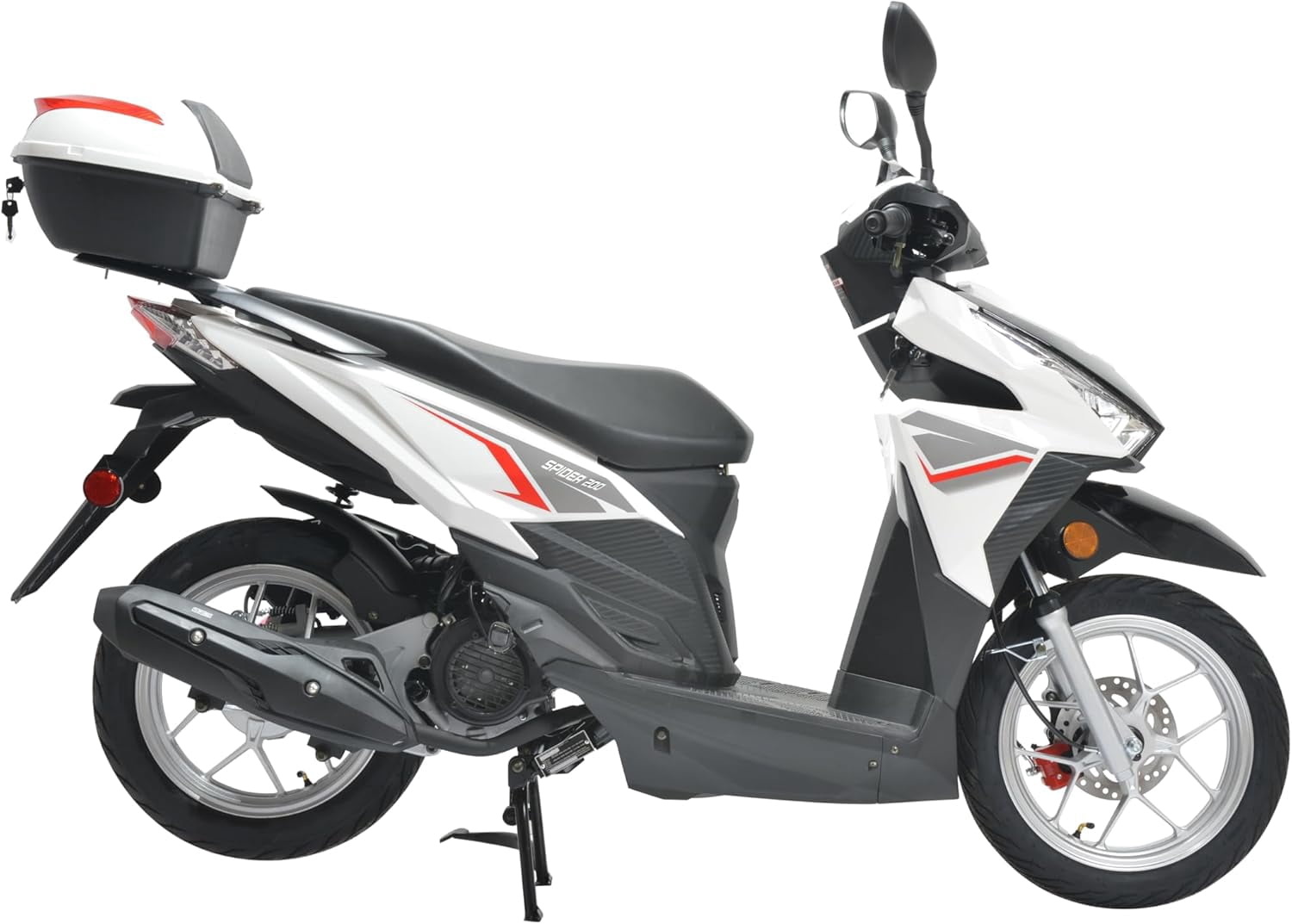 Vitacci Spider 200 cc EFI Deluxe Moped Scooter For Adults And Youth