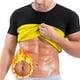 thumbnail image 3 of Body Para Hombre Sports Sweat Shapewear Tummy Fitness Body Shaper Chaleco de Manga Corta Top Odeerbi ODB141624, 3 of 9