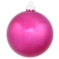thumbnail image 1 of Vickerman N596810S Magenta Shiny Ball Ornament, 3 in. - 32 per Box, 1 of 1