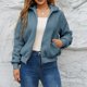 thumbnail image 5 of Puntoco moda mujer cálido Faux Coat Cardigan invierno sólido manga larga prendas de vestir exteriores liquidación Puntoco Puntoco-830, 5 of 5