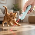 thumbnail image 5 of Multifunctional Laser Cat Toy, Interactive Pet Entertainment Device with Adjustable Beam Modes and Timer Function for Indoor Play, Blue, 5 of 6