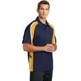 thumbnail image 4 of ST654 Sport-Tek Tricolor Micropique Sport-Wick Polo Men's Knit Shirt, 4 of 6