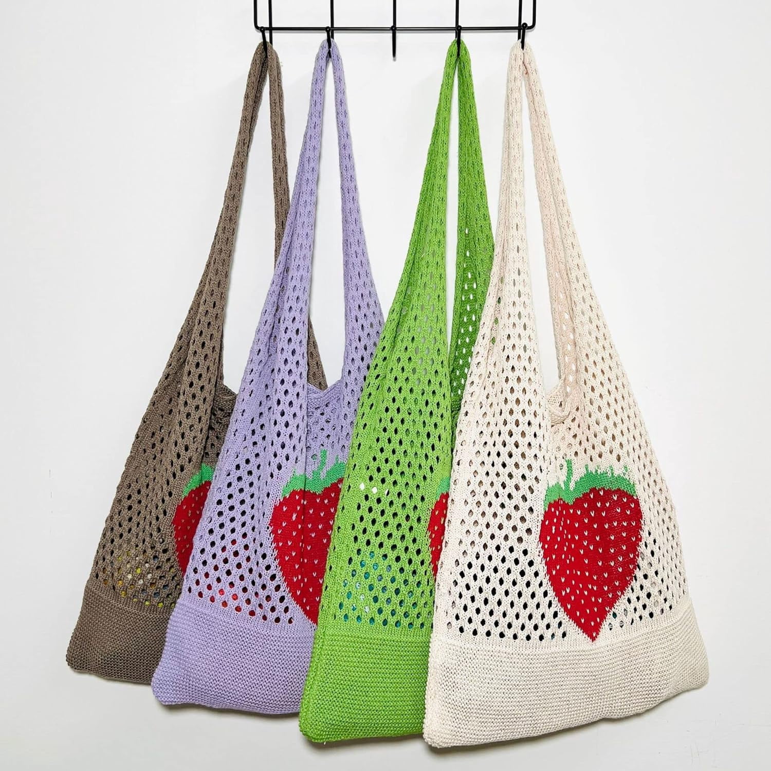 Kukuzhu Crochet Tote Bag Aesthetic Tote Bag Aesthetic Y2k Tote Bag Aesthetic Y2k Cute Tote Bags Aesthetic