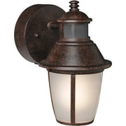 Brink S Led Motion Activated Security Lantern Antique Bronze Finish Walmart Com Walmart Com