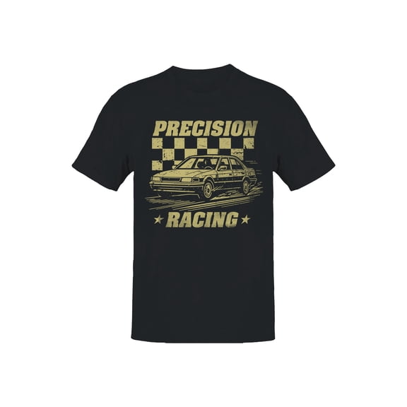 Precision Racing Car Graphic Men's T-shirt