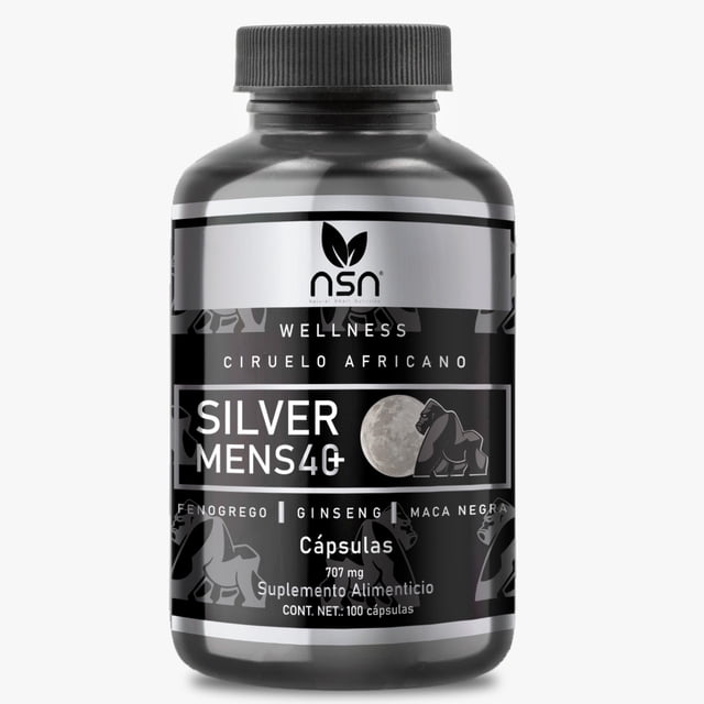 Silver Mens | Multivitamínico para hombres 40+ Natural Smart Nutrition Para ellos