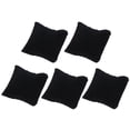 thumbnail image 1 of 5 soportes de almohada para exhibir relojes, pulseras y joyas, color negro., 1 of 7