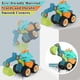 thumbnail image 4 of DIY Unpack Dinosaur Construction Truck Car Toy, STEM Montessori Dinosaur Construction Excavator Vehicle Playset, el mejor juguete de regalo para niños 3 4 5 6 7 8th Birthday WD.WDQZL Hogar, 4 of 5