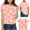 Pink a, variant on Spazoro Toddler Girls T-shirts, Floral Print Casual Crewneck Summer Short Sleeve Tops Tee Black Size 13-14T