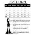 thumbnail image 6 of INSPIRE CHIC Women's Cocktail Dress Mermaid Beaded Sleeves Wedding Guest Formal Bodycon Midi Dresses XL Dark Red, 6 of 6