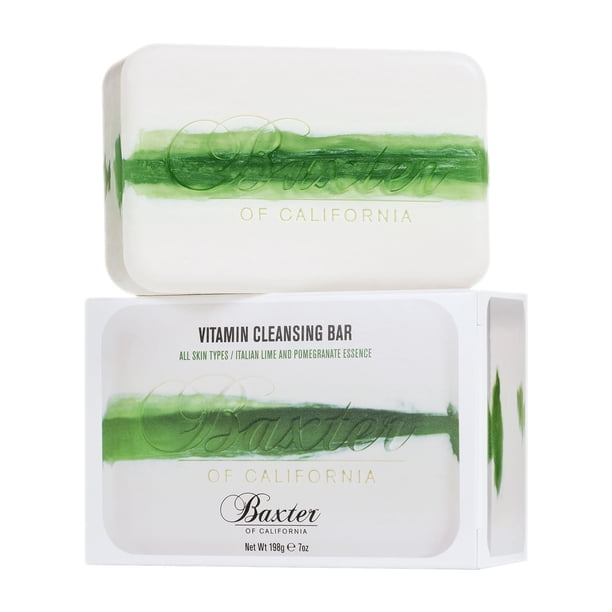 Baxter of California Vitamin Cleansing Bar, Italian Lime and Pomegranate, 7oz