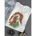 thumbnail image 3 of Beautiful Girl Taking Photo T-Shirt Women -Image by Shutterstock, Female x-Large, 3 of 4