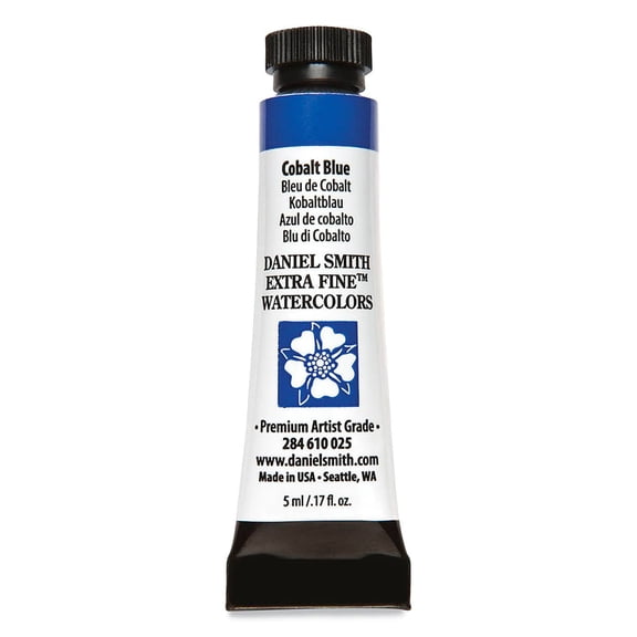 Daniel Smith Extra Fine Watercolor, 5 ml, Cobalt Blue