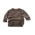 thumbnail image 3 of Esaierr 1-7Y Toddler Boys Girls Tees Solid Color Round Neck Tees for Kids Spring Fall All Match Tees Tops, 3 of 8