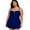 Dark Blue, variant on Csndyce Plus Size Skirt Swimsuit for Women One Piece Tummy Control Swimwear Slimming Bathing Suit Dress