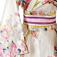 thumbnail image 6 of Robes for Women,Japanese Kimono Women Robe,Floral Kimonos for Women, Complete with Bowknot and Belt,Womens Robes, 6 of 14