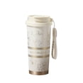 thumbnail image 4 of Xuniizn Stainless Steel Mug Coffee Thermal Mug Multi Color Optional Spray Plastic 304 Stainless Steel Mug Portable Car Carrying Coffee Mug Student Walking Mug, 4 of 9