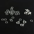 thumbnail image 6 of Alexcraft 925 Silver Plated Lobster Claw Clasp with Closed Jump Rings, 26Pcs Necklace Clasps and Closures Suitable for Jewelry Making Necklaces Bracelet, 6 of 7