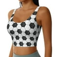 thumbnail image 5 of Sports Bra For Women, Soccer Sports Bras For Women High Support, Workout Tank Tops Woman With Removable Cups, 5 of 8