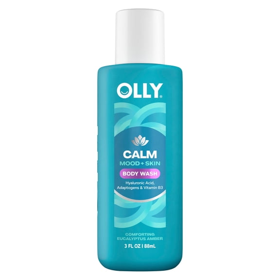 OLLY Body Wash Calm with Hyaluronic Acid, 3 oz