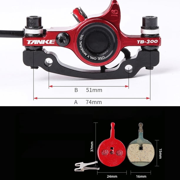 Kit Freins à Disque Hydrauliques VTT – Rotors 160 Mm Avant Et Arrière