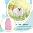 thumbnail image 3 of Camisa para cachorros Greeniant Suéteres para mascotas Rosado METRO, 3 of 6