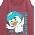 thumbnail image 3 of Pokémon - Quaxly Stats - Women's Racerback Tank Top, 3 of 5
