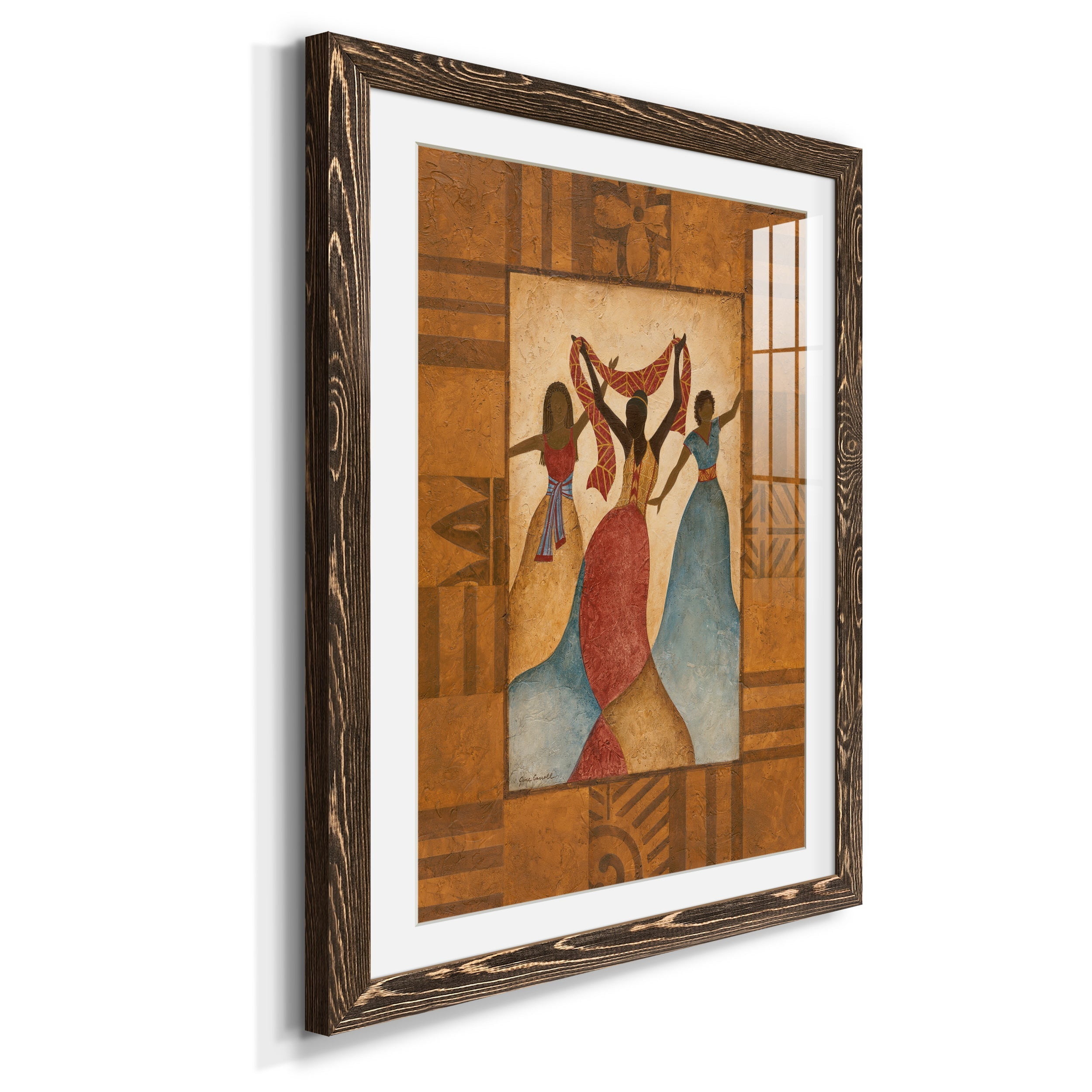 Rhythm - Premium Framed Print - Distressed Barnwood Frame - Ready to Hang