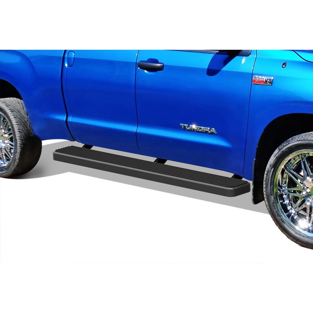 APS iBoard Running Boards 6 inches Matte Black Compatible with Toyota