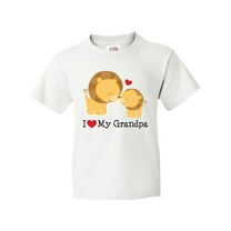 Inktastic I Love My Grandpa Youth T-Shirt