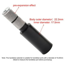 1 Pair Mountain Bicycle Handlebar Extension Rod For Grips Ports Of 15-20Mm Diameter Extend Fork Stem Alloy Cycling Bike Parts