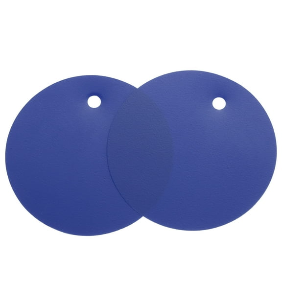 Uxcell 50Pcs Waterproof Shipping Tags, Metal Eyelet Durable Label Tear Resistant Blank Tag Blue