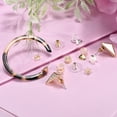 thumbnail image 4 of Uxcell 6Pack Silicone Earring Back Heart Soft Earring Stopper for Stud 4.8mm Silver, 4 of 6