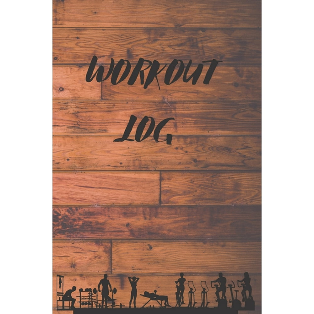 Workout log book weight lifting log track exercise reps weight